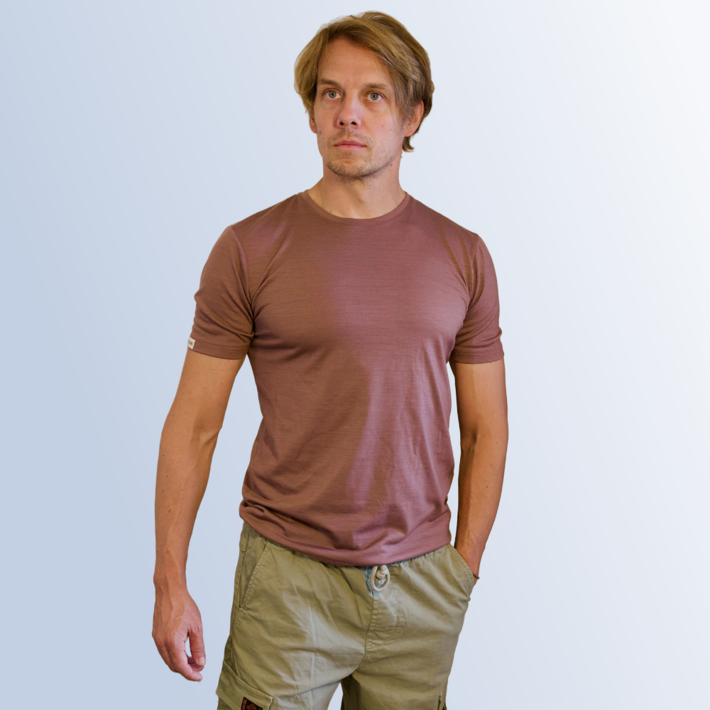 Hibiscus Merino T-Shirt