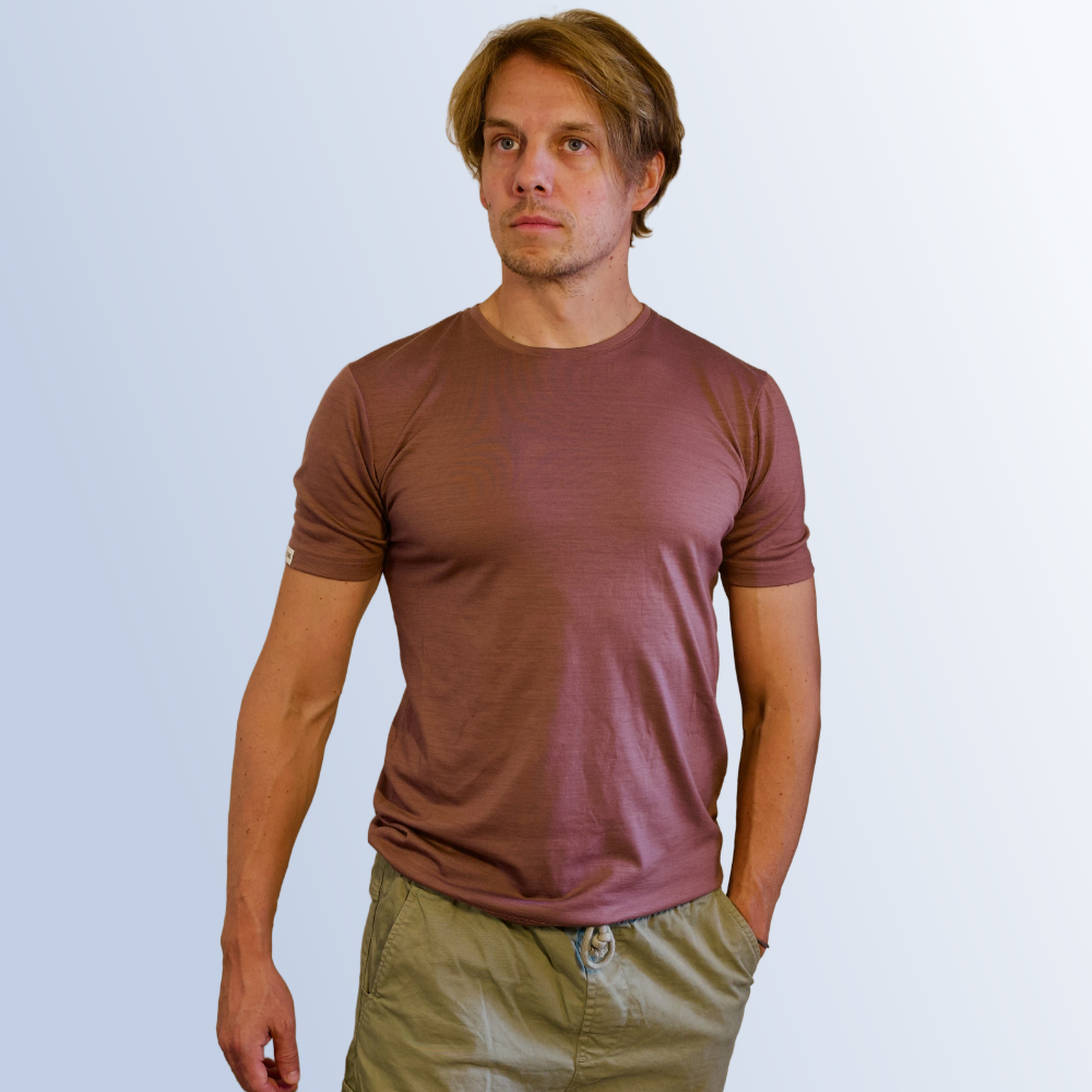 Hibiscus Merino T-Shirt