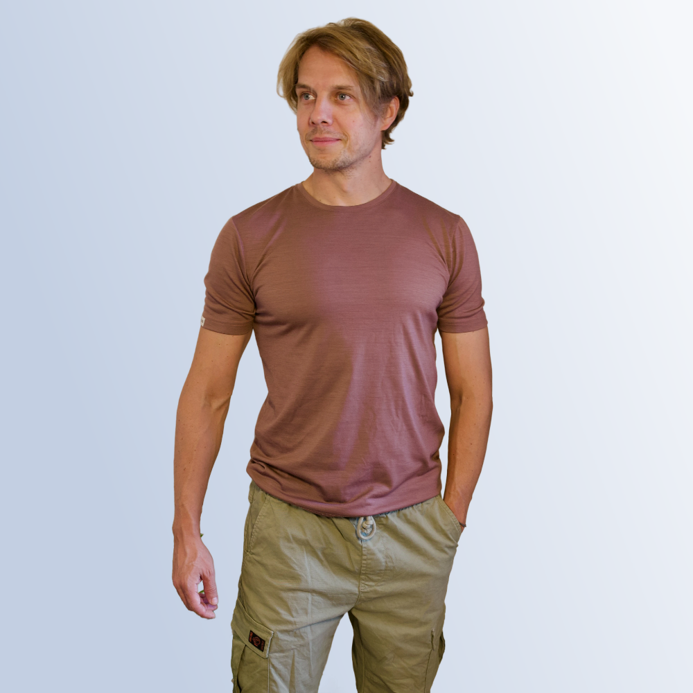 Hibiscus Merino T-Shirt