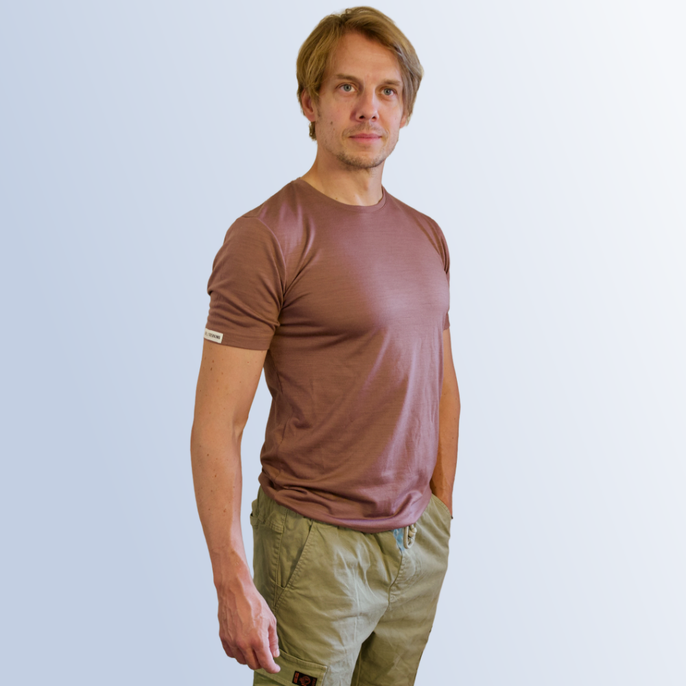 Hibiscus Merino T-Shirt